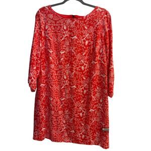 Old Navy Size Medium Orange Woodland Animal Print